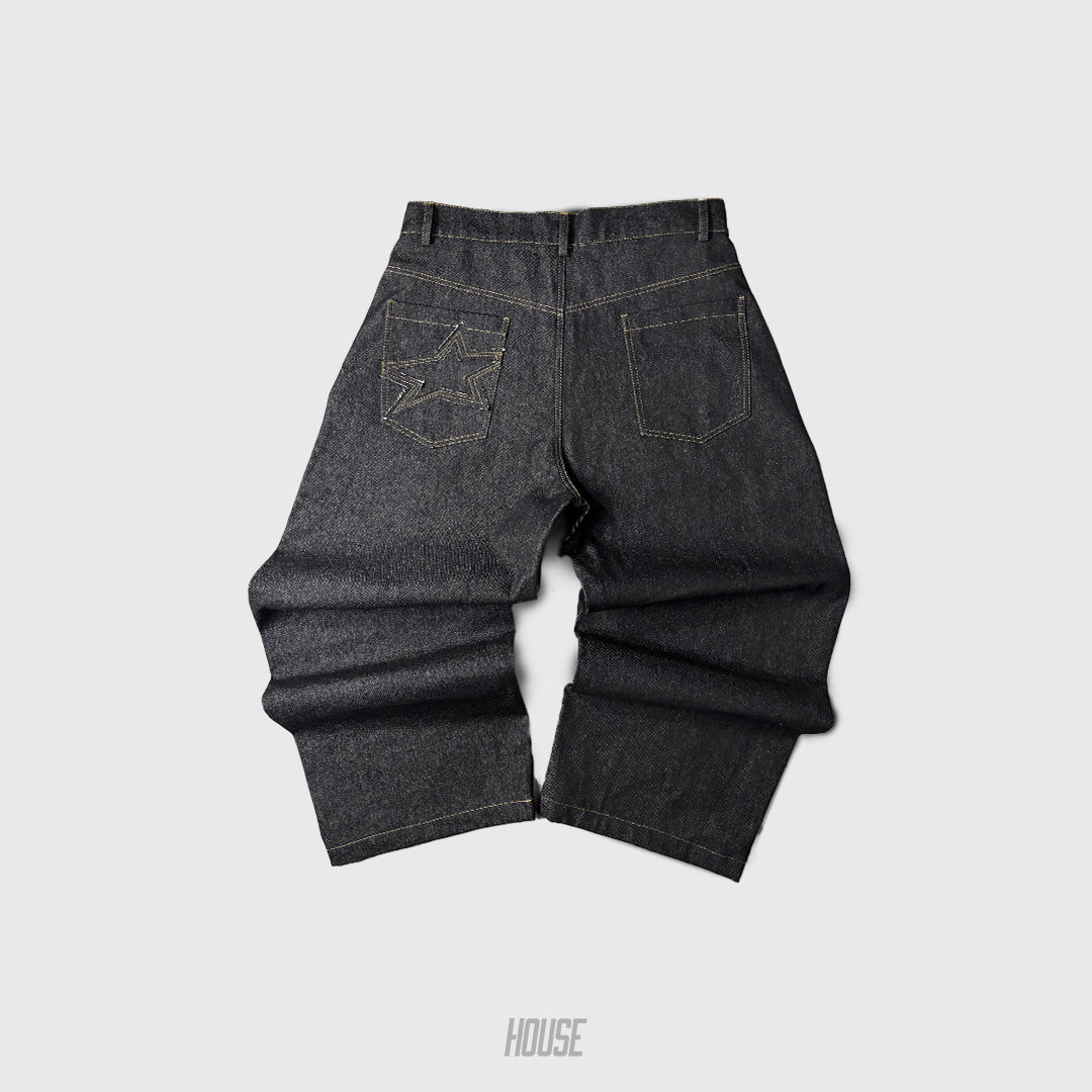 Raw Denim Baggy Pant